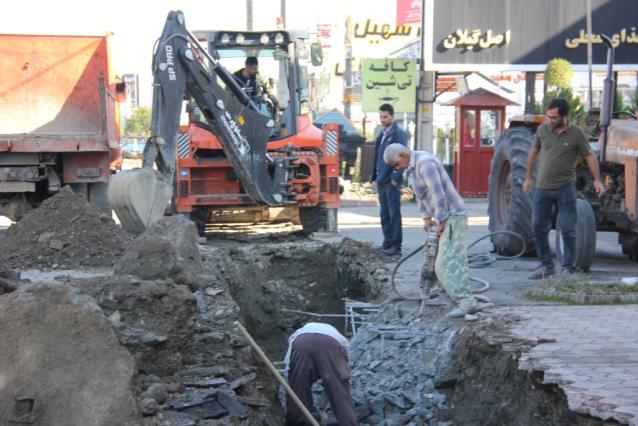 نهضت خدمات شهری _عمرانی شهرداری شهر هچیرود